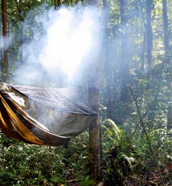 Borneo trekking hammock