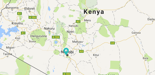 Moving Mountains Ushirika Clinic, Kibera Map