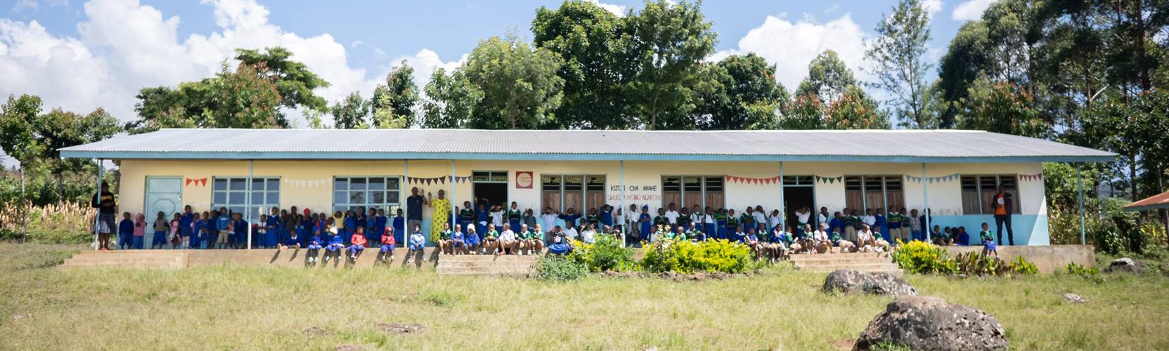Ngaroni School in Marangu, built by Moving Mountains