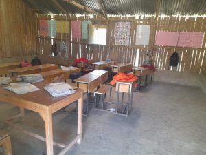 Gatuanyaga Primary - inside original classroom